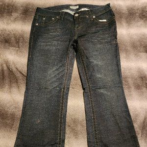 Womans Paris blue boot cut jeans size 15